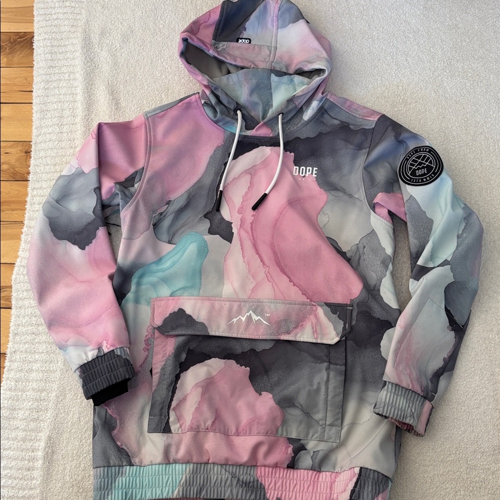 DOPE Yet W Riding Snow Hoodie - Picture 2 of 6